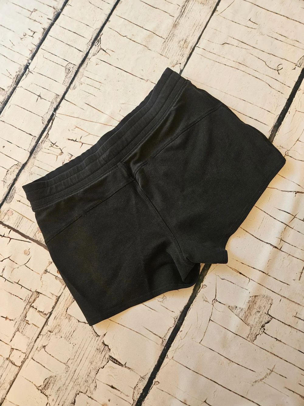 Alo Yoga Black Double Take Sweat Shorts Medium